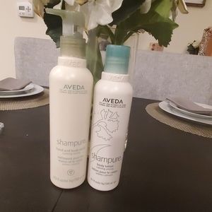 Aveda Hand and Body Wash and Body Lotion